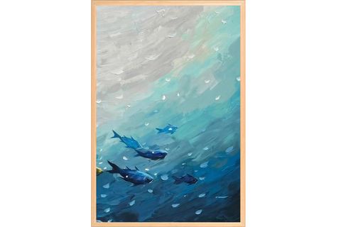 HAYAL ALEMİ ÇERÇEVELİ PANO SET, 50X70
