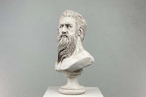 POSEIDON AGED POP ART DEKORATİF ROMA YUNAN HEYKELLERİ