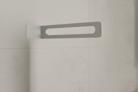 GALVANİZ METAL MODERN HAVLULUK, AÇIK GRİ, 2510 CM