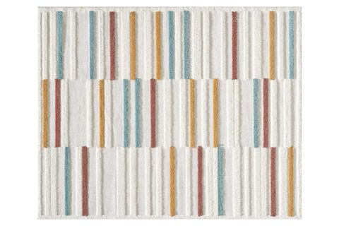 ELİT BUKLELİ MULTİ RENKLER YUMUŞAK PELUŞ POST SHAGGY SALON HALISI, 0913A, 160X230