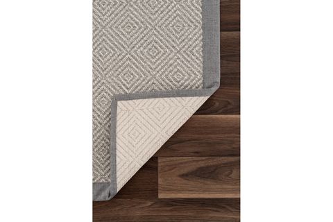 SİSALO BORDURE KREM GRİ SİSAL HALI, GRİ BORDÜR B3419B, 80X120