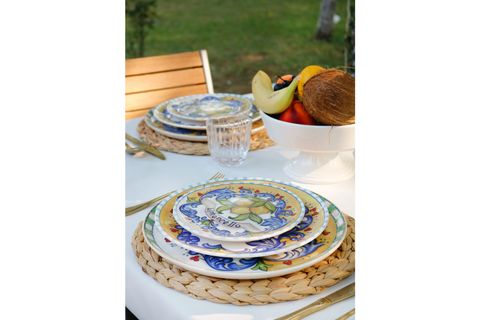 THE MİA LİMONCELLO PASTA TABAĞI 6LI SET 19 CM