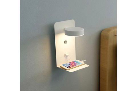 DUO USB ŞARJLI MAFSALLI OYNAR BAŞLIKLI APLİK, BEYAZ