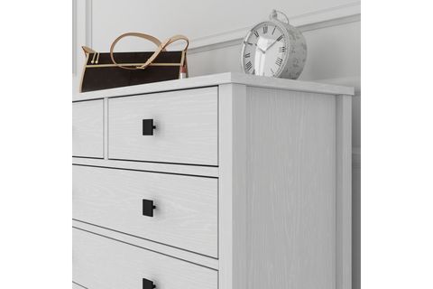 VENEZİA MİNİFİKS ŞİFONYER, WOOD BEYAZ, 5 ÇEKMECELİ