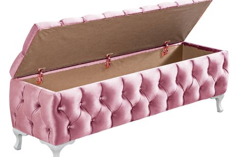CAPPY BENCH, PEMBE, 90 CM