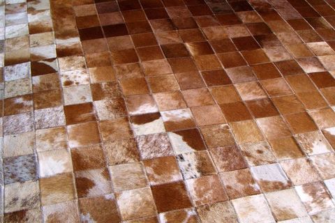 AKTÜEL DERİ PATCHWORK MULTİ KARAMEL REVERSE 140X200