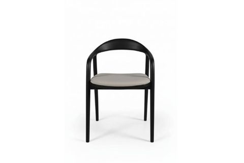 DELFİ KAYIN AĞACI SANDALYE, SİYAH