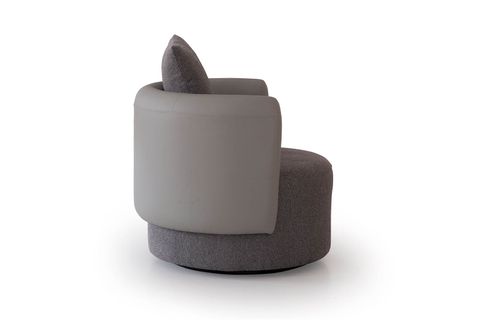 TRENTO YUVARLAK DÖNER BERJER, GRİ