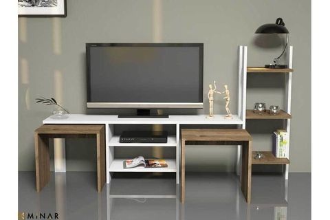 LİMBO TV ÜNİTESİ BEYAZ-120 CM