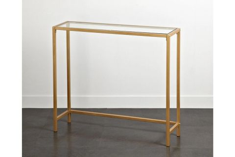 ALE GOLD METAL CAM TASARIM DRESUAR KONSOL