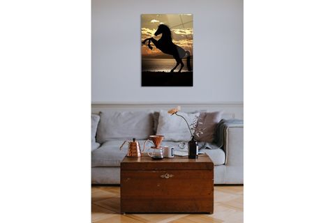GLASS ART CONCEPT AT SİLÜETİ CAM TABLO, 50X70