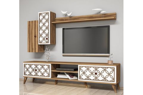CLASS TV ÜNİTESİ, CEVİZ BEYAZ