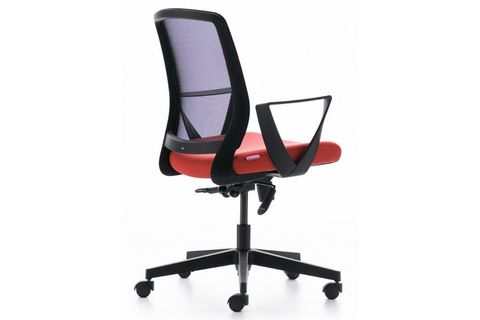 RAPİDO C500 SIRTI FİLELİ ÇALIŞMA KOLTUĞU, KIRMIZI