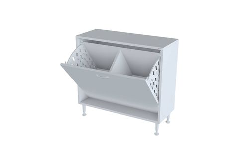 SÖKE SEPETLİ BANYO DOLABI, 80X75X32,7