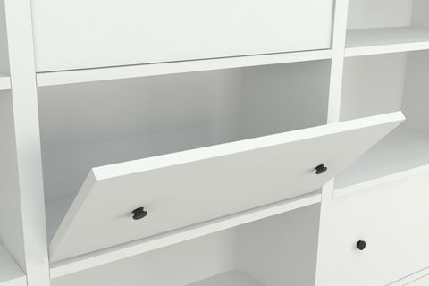 AYDIN TV ÜNİTESİ, BEYAZ, 300 CM, TVT-1062-Ç