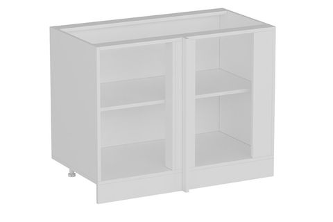 MİNAR MUTFAK DOLABI ALT MODÜL, ANTRASİT BEYAZ