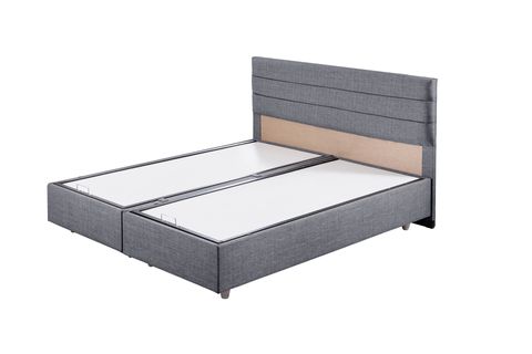 SOFİA BAZA BAŞLIK LETTO YATAK SETİ, GRİ, 150X200