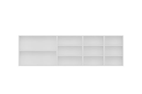 MİNAR 245 CM MUTFAK DOLABI BEYAZ 245-B2-ÜST MODÜL