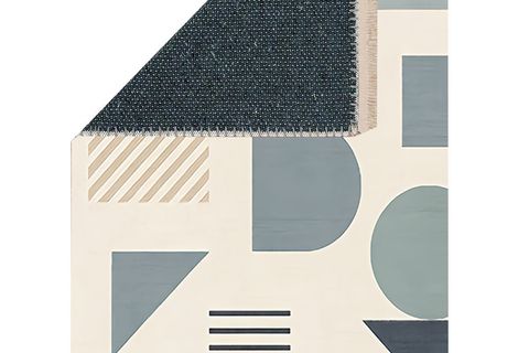 MODERN GEOMETRİ DOKUMA TABAN HALI, 375 YNG, 80X200 CM