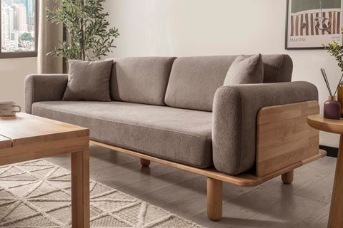 DİVA İSKANDİNAV ÜÇLÜ NATURAL AYAK, ANTRASİT