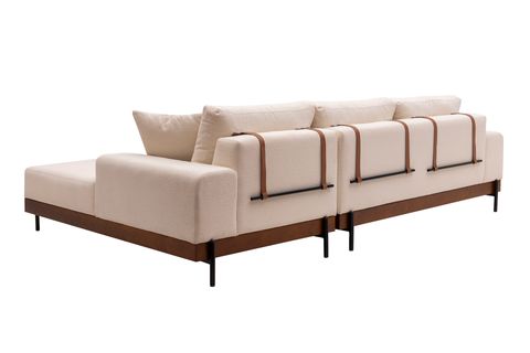 NOAH BUKLET KÖŞE KOLTUK, KREM, SAĞ KÖŞE