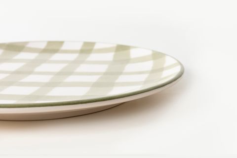 VERDE PLAİD PASTA TABAĞI, 21 CM
