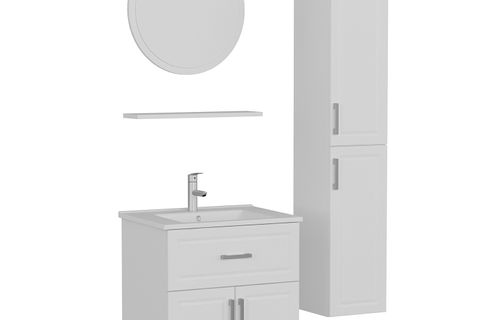 SANYA BANYO DOLABI 65CM AS2K1Ç+1YA1R+ETJ+BOY BEYAZ