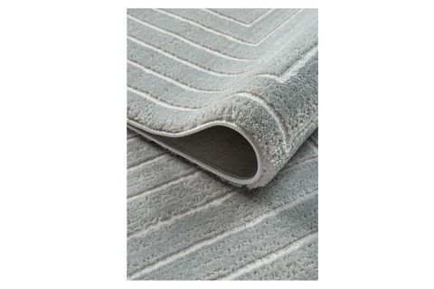 BAMBU DOKULU MODERN SIK DOKUMA YOLLUK MAKİNE HALISI, GRİ, 120X300, 597A