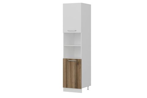 MİNAR MUTFAK BOY DOLABI, BEYAZ DORE, 50 CM