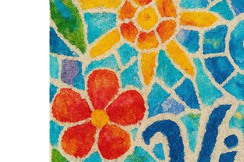 VİVA LA VİDA BASKILI DOKUMA TABAN HALI, 256 YNG, 100X150  CM
