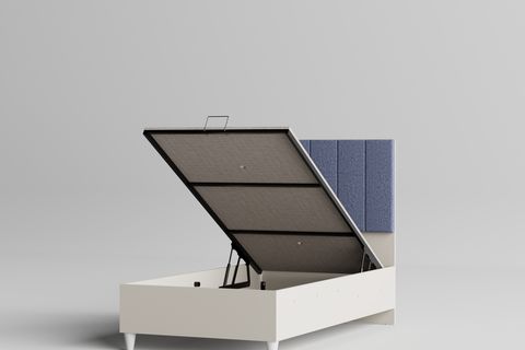 KOLEZYUM AY BAŞLIKLI BAZALI KARYOLA, 120X200