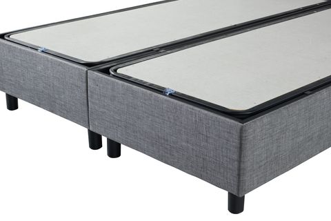 LUNA FORTE BAZA VE BAŞLIK SETİ, GRİ, 160X200