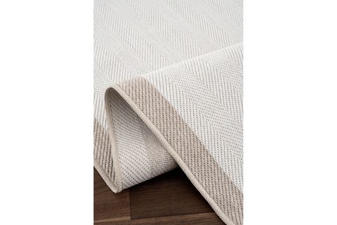 FRESCO SOFT EKRU VİZON YIKANABİLİR HALI A3936A, 100X300
