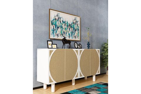 WİLDERCT BOHEM KONSOL, BEYAZ HAZERAN DESEN