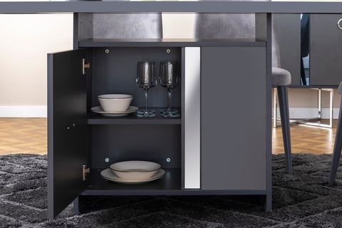 LUCİA ANTRASİT YEMEK ODASI