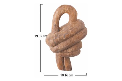 EL YAPIMI AHŞAP DÜĞÜM DEKORATİF OBJE