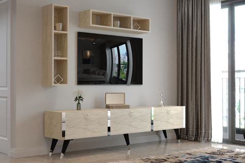 TERRA TV ÜNİTESİ, TRAVERTEN