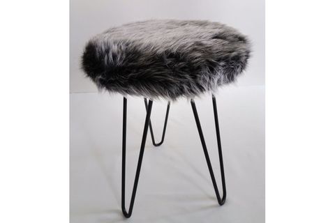 PELUŞ PUF, ANTRASİT