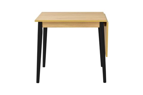AVANOS MDF KATLANIR AHŞAP MUTFAK MASASI, 70X80 CM, NATUREL SİYAH