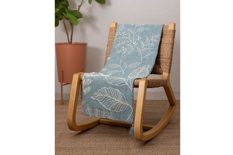 THE MİA THROW KOLTUK ŞALI PÜSKÜLLÜ YEŞİL 170X130