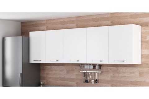 MİNAR 260 CM MUTFAK DOLABI BEYAZ 260-B2-ÜST MODÜL