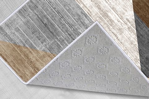 ROVİGO HOME DİJİTAL BASKI YIKANABİLİR KAYMAZ TABAN SALON HALISI  RVG1390-HT925  80X300
