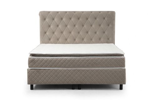 SONATA VASSİ ÇİFT KİŞİLİK BAZA+BAŞLIK+YATAK, BEJ, 160X200