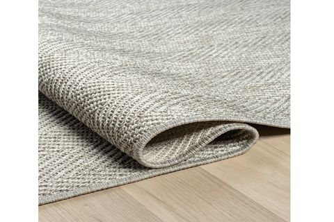 BONNA ANTİBAKTERİYEL JÜT HALI, GRİ 665 100X300 CM