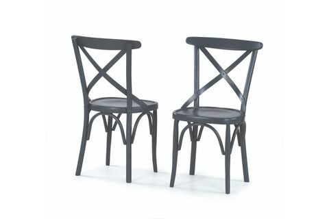 MİLANO MASA VE ÇARPI ÇITALI SANDALYE TAKIMI, DİKDÖRTGEN, 125X80