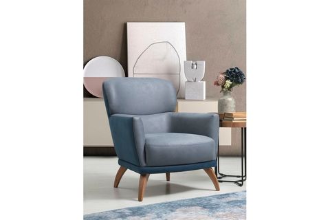 VENEZYA AHŞAP AYAKLI KOLTUK TAKIMI