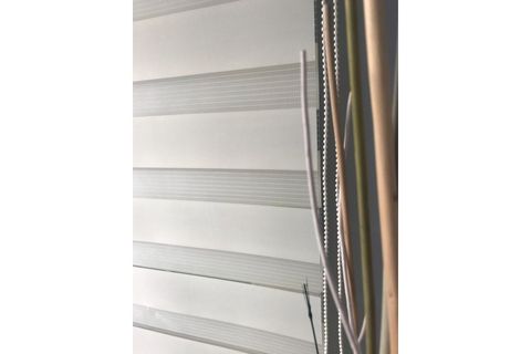 DEKORSTİLİM ZEBRA STOR PERDE SARI 150 X 200