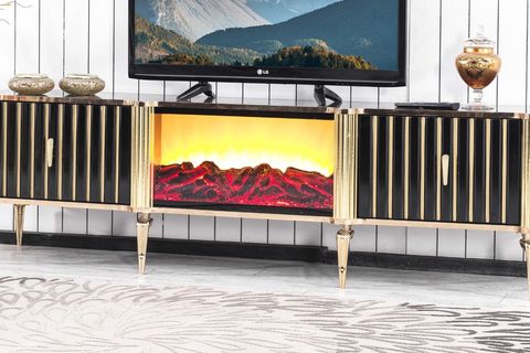 KARACA ŞÖMİNELİ DEKORATİF TV ÜNİTESİ