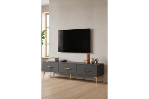 İDA TV SEHPASI, ANTRASİT, 180 CM, TSA1815A