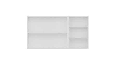 MİNAR 135 CM MUTFAK DOLABI BEYAZ 135-B1-ÜST MODÜL